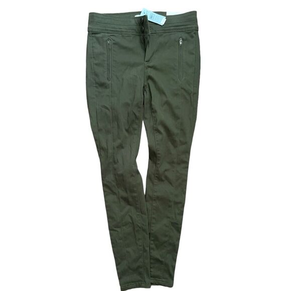 NWT Loft pants 24P high waist legging petite 00 sateen - Picture 2 of 8